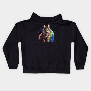 American Bobtail Earth Day Kids Hoodie